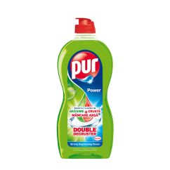 Detergent lichid pentru vase, 450ml, apple, Pur