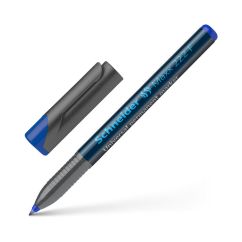 Marker permanent universal (OHP), varf rotund 0.7mm, albastru, Schneider Maxx 222 F