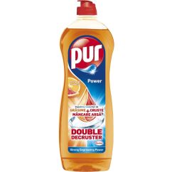 Detergent lichid pentru vase, 900ml, orange&grapefruit, Pur