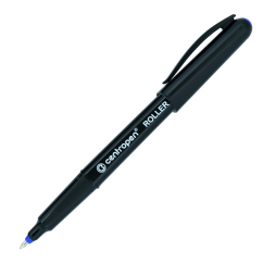 Roller cu cerneala, varf conic 0.6mm, albastru, Centropen 4665M