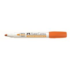 Marker whiteboard, varf rotund 2.2mm, portocaliu, Faber-Castell Winner 152