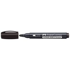 Marker permanent, varf rotund 2.8mm, negru, Faber-Castell Multimark Winner 52