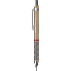 Creion mecanic, grip ergonomic, 0.5mm, maro, Rotring Tikky III