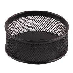 Suport agrafe, plasa metalica, negru, Standard