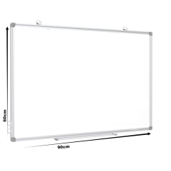 Tabla magnetica - whiteboard, 60x90 cm, rama aluminiu, Optima