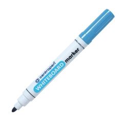 Marker whiteboard, varf rotund 2.5mm, albastru, Centropen 8559