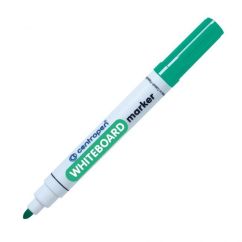 Marker whiteboard, varf rotund 2.5mm, verde, Centropen 8559