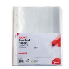 Folii de protectie A4, orange peel, 45 microni, 100 buc/set, Noki