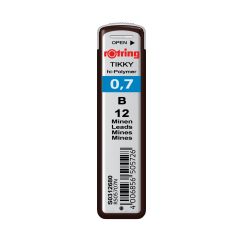 Mine creion mecanic, 0.7mm, B, 12 buc/etui, Rotring