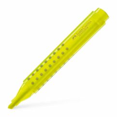 Textmarker, varf tesit 1-5mm, galben, Faber-Castell 1543
