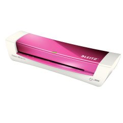 Laminator A4, roz, Leitz iLAM Home Office