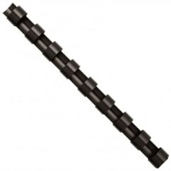 Inele din plastic, 8mm (45 coli), 100 buc/cutie, negru, Fellowes