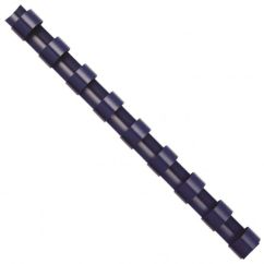 Inele din plastic, 8mm (45 coli), 100 buc/cutie, albastru, Fellowes
