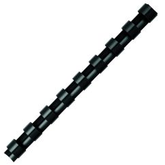 Inele din plastic, 45mm (440 coli), 50 buc/cutie, negru, Fellowes