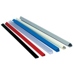 Sina prindere documente, 3mm (15 coli), 50 buc/cutie, albastru, Fellowes