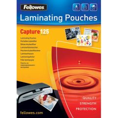 Folie laminare 54x86mm, 125 microni, 100 buc/top, Fellowes