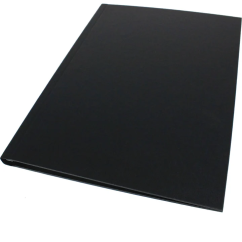 Coperti din carton plastifiat, pentru impressBind, 7mm (70 coli), negru, Leitz