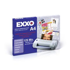 Folie laminare A4, 125 microni, 100 buc/top, Exxo