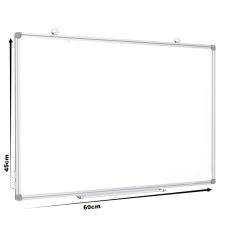 Tabla magnetica - whiteboard, 45x60 cm, rama aluminiu, Optima