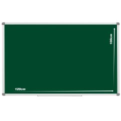 Tabla magnetica pentru creta, 100x200 cm, rama aluminiu, verde, Optima