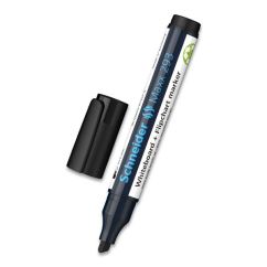 Whiteboard marker, varf tesit 2-5mm, negru, Schneider Maxx 293
