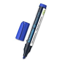 Whiteboard marker, varf tesit 2-5mm, albastru, Schneider Maxx 293