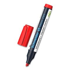 Whiteboard marker, varf tesit 2-5mm, rosu, Schneider Maxx 293