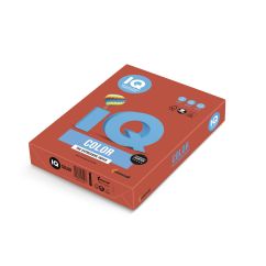 Carton color A4, 160 g/mp, 250 coli/top, coral red, IQ Color