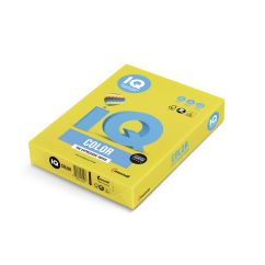 Carton color A4, 160 g/mp, 250 coli/top, mustard, IQ Color