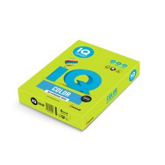 Carton color A4, 160 g/mp, 250 coli/top, lime green, IQ Color