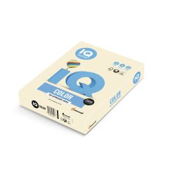 Hartie colorata A4, 80 g/mp, 500 coli/top, cream, IQ Color