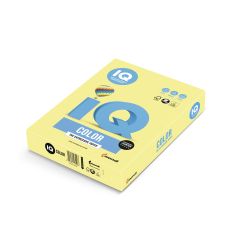 Hartie colorata A4, 80 g/mp, 500 coli/top, lemon yellow, IQ Color