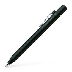 Creion mecanic, 0.7mm, negru metalizat, Faber-Castell 2011 Grip