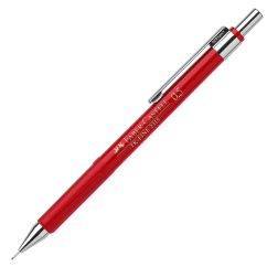 Creion mecanic, 0.5mm, rosu, Faber-Castell 2315 TK-Fine