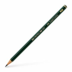 Creion grafit, 6B, fara radiera, Faber-Castell 9000