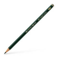 Creion grafit, 8B, fara radiera, Faber-Castell 9000