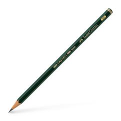 Creion grafit, 3H, fara radiera, Faber-Castell 9000