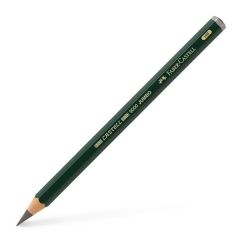 Creion grafit, HB, fara radiera, Faber-Castell 9000 Jumbo