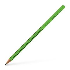 Creion grafit, B, fara radiera, vernil, Faber-Castell 2001 Grip