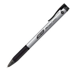 Pix cu pasta, varf 1.0mm, negru, Faber-Castell Grip X10