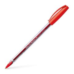 Pix cu pasta, varf 1.0mm, rosu, Faber-Castell 032 Trilux