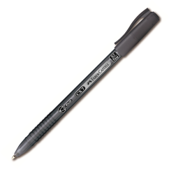 Pix semi-gel, varf 0.7mm, negru, Faber-Castell CX7