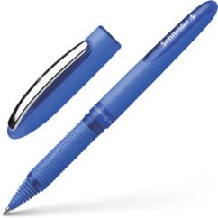 Roller cu cerneala, varf 0.3mm, albastru, Schneider One Hybrid C