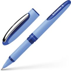 Roller cu cerneala, varf 0.3mm, albastru, Schneider One Hybrid N