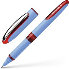 Roller cu cerneala, varf 0.3mm, rosu, Schneider One Hybrid N