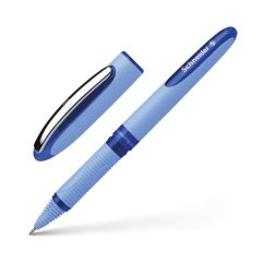 Roller cu cerneala, varf 0.5mm, albastru, Schneider One Hybrid N