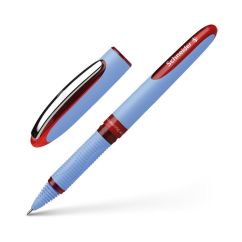 Roller cu cerneala, varf 0.5mm, rosu, Schneider One Hybrid N