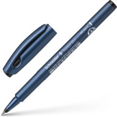 Roller cu cerneala, varf 0.6mm, negru, Schneider Topball 857