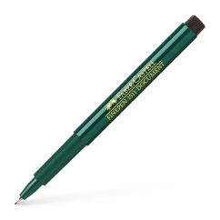 Liner, varf 0.4mm, negru, Faber-Castell Finepen 1511