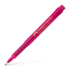 Liner, varf 0.8mm, roz, Faber-Castell Broadpen 1554